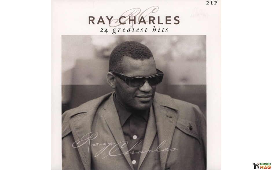 RAY CHARLES - 24 GREATEST HITS 2 LP Set 2013 (VP 80702) GAT, VINYL PASSION/EU MINT (8712177062270)