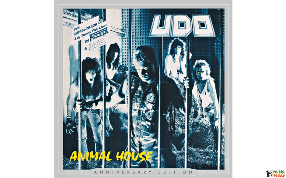 U.D.O. - ANIMAL HOUSE 2 LP Set 1987 (AFM 427-11, LTD. ED. YELLOW VINYL) GAT, AFM/GER. MINT (0884860094719)