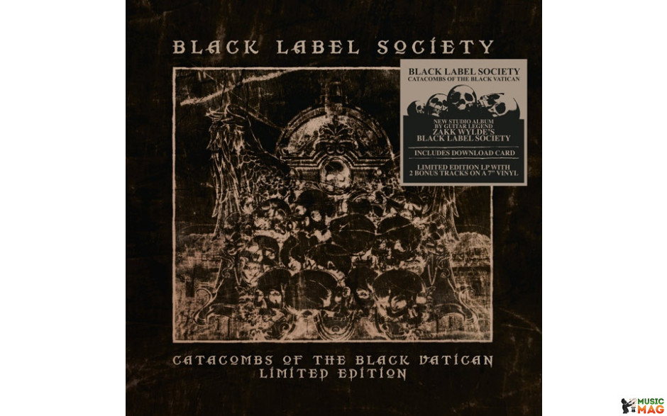 BLACK LABEL SOCIETY - CATACOMBS OF THE BLACK VATICAN 2014(M74371, COLOURED DISC) MASCOT/EU MINT