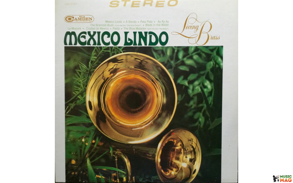 LIVING BRASS - MEXICO LINDO 1968 (CAS 2197, Cut Corner) RCA Camden/USA OS/MINT