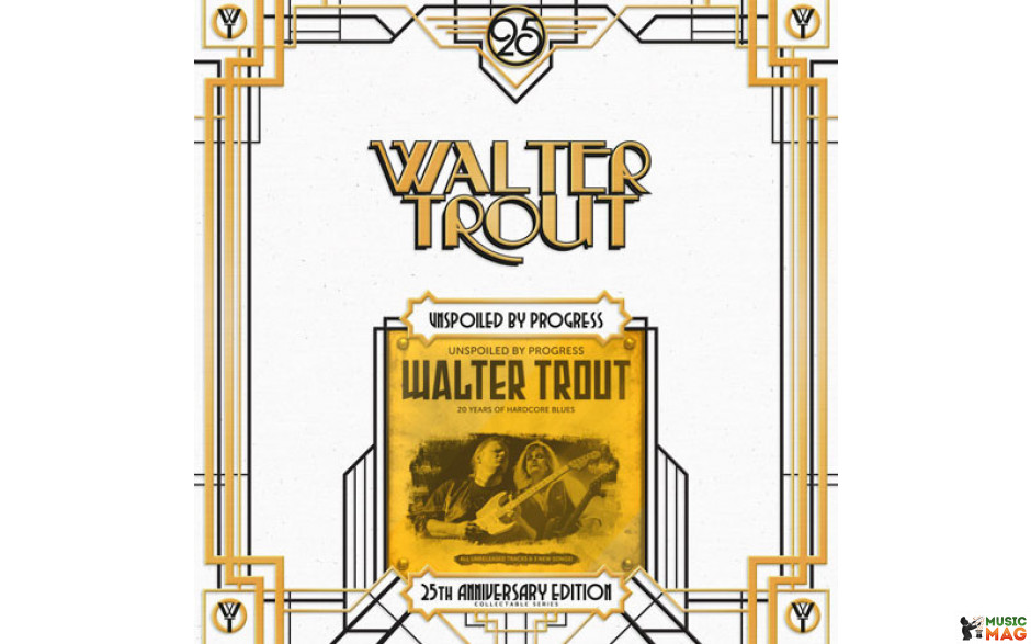 WALTER TROUT - UNSPOILED BY PROGRESS 2 LP Set 2014 (PRD 7285 1, LTD.) PROVOGUE/EU MINT (0819873010876)