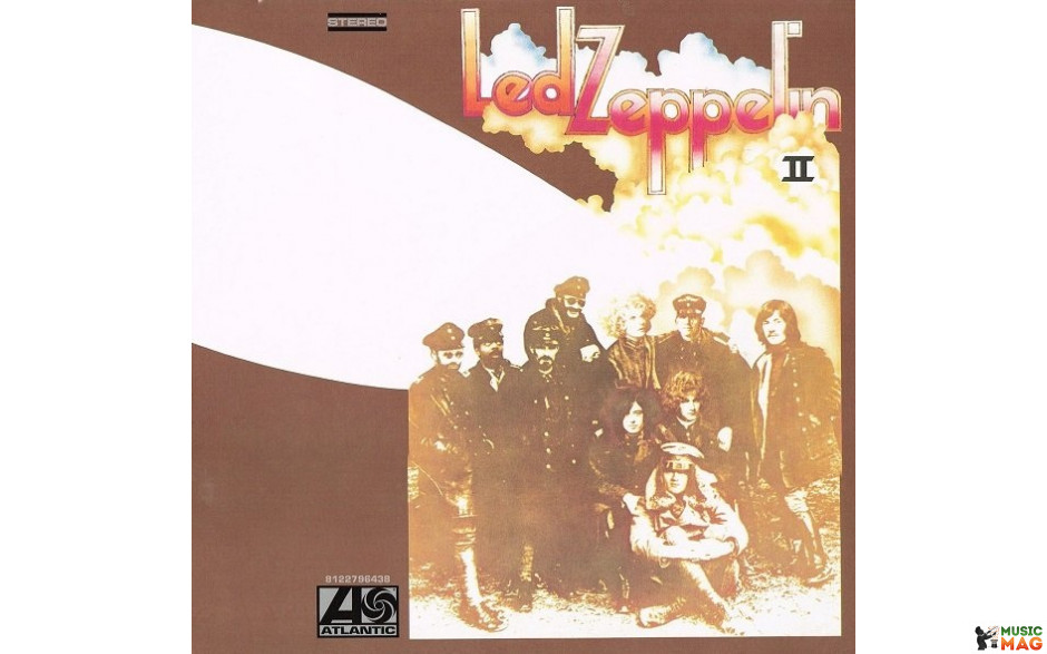 LED ZEPPELIN – II, 1969 (8122796640, Remastered by Jimmy Page, 180 gm.) WARNER/ATLANTIC/EU MINT (0081227966409)