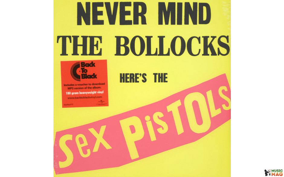 SEX PISTOLS - NEVER MIND THE BOLLOCKS 1977/2014 (SexPis77, 180 gm.) UNIVERSAL/EU MINT (0602537795635)