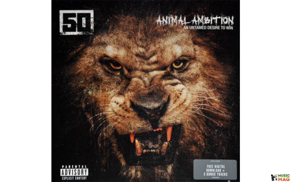 50 CENT - ANIMAL AMBITION - AN UNTAMED DESIRE TO WIN 2 LP Set (4904000029) CAROLINE/USA MINT (0864904000029)
