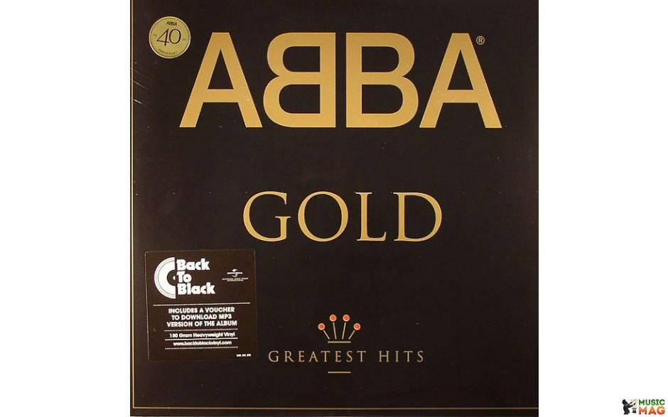 ABBA – GOLD (Greatest Hits) 2 LP Set 1992/2014 (535 110-6) POLAR/EU MINT (0600753511060)