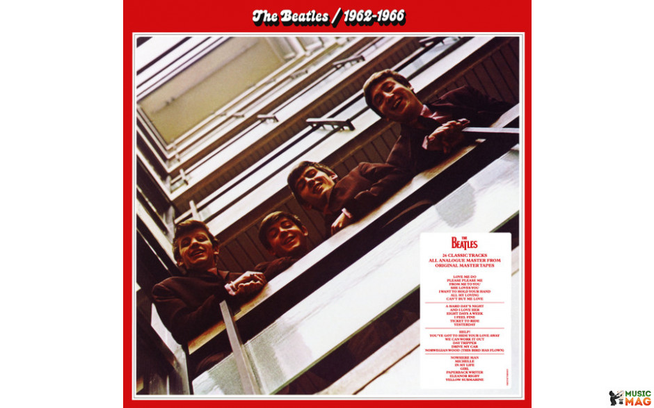 BEATLES - RED ALBUM 1962-1966, 2 LP Set 1973/2014 (0602547048455) GAT, UNIVERSAL/EU MINT (0602547048455)