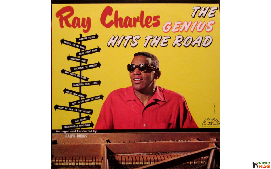 RAY CHARLES - GENIUS HIT THE ROAD 2015 (DOL813H, 180 gm.) DOL/EU MINT (0889397558130)