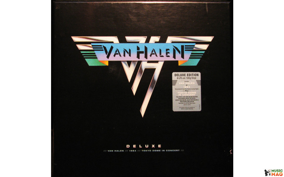VAN HALEN - DELUXE 6 LP-BOXSET 2015 (081227955045, 180 gm.) WARNER/EU MINT (0081227955045)