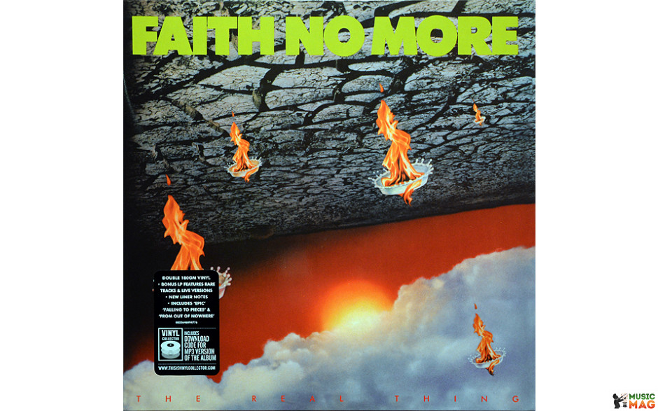 FAITH NO MORE – THE REAL THING 2 LP Set 1989 (0825646094776, 180 gm. DELUXE) WARNER/EU MINT (0825646094776)