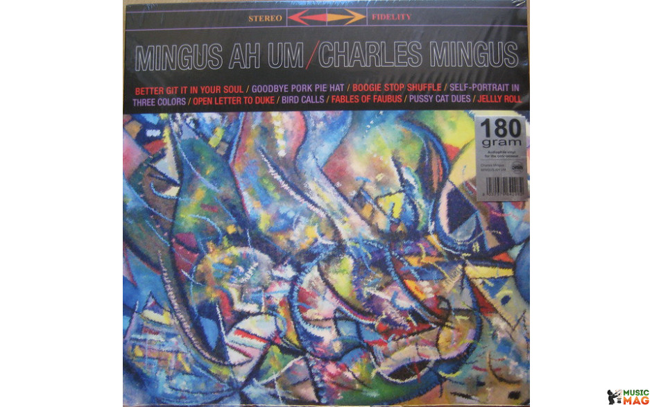 CHARLES MINGUS - MINGUS AH UM 1959/2016 (VNL 12208 LP, 180 gm.) VNL/EU MINT (8032979642082)