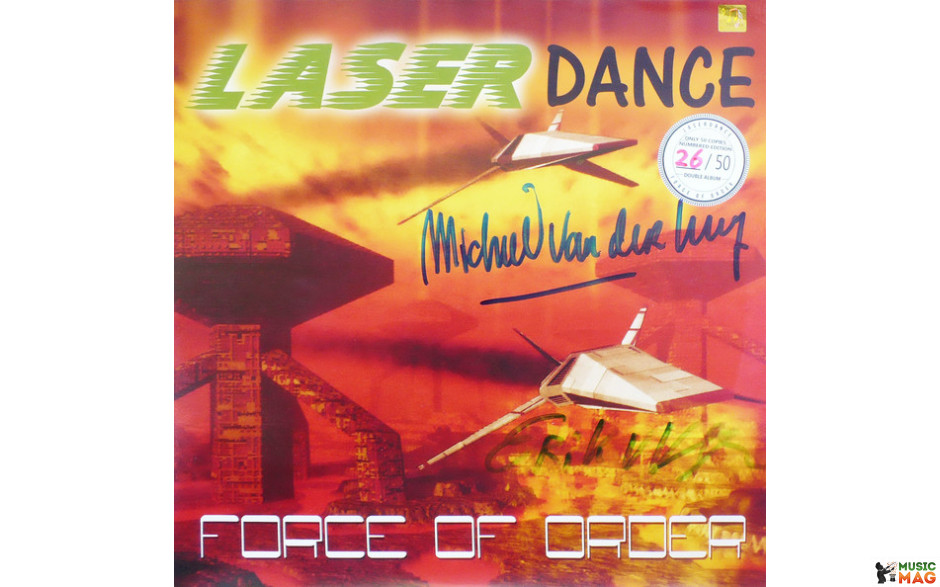 LASERDANCE - FORCE OF ORDER 2 LP Set 2016 (ZYX 24009-1) ZYX MUSIC/EU MINT (0090204695799)