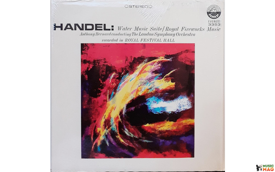 HANDEL - FIREWORKS MUSIC / WATER MUSIC 2020 (5711053021618) BELLEVUE/EU MINT (5711053021618)