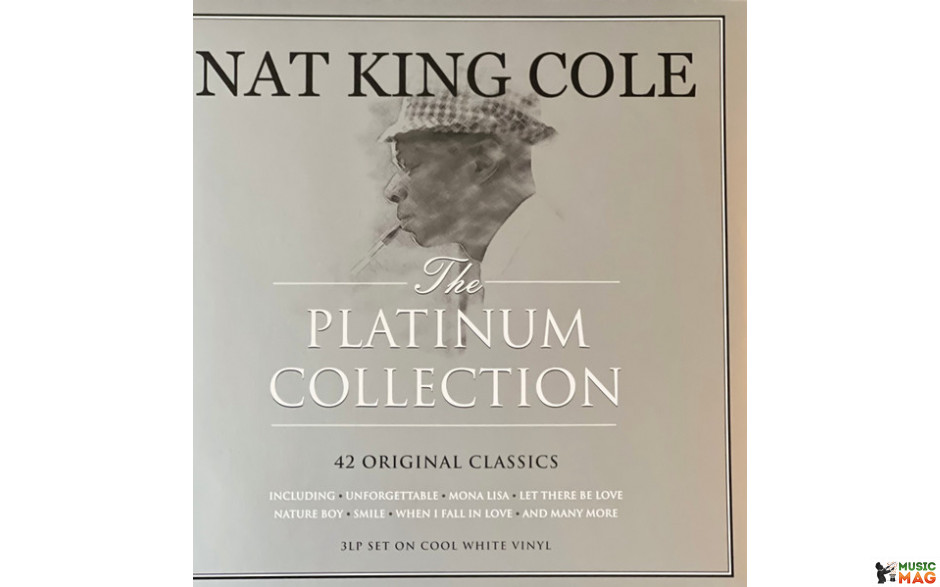 NAT KING COLE - PLATINUM COLLECTION 3 LP Set 2015 (NOT3LP214, WHITE VINYL) GAT, NOT NOW/EU MINT (5060403742148)
