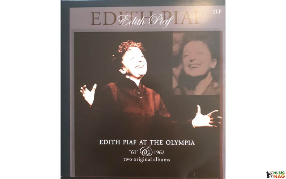 EDITH PIAF - AT THE OLYMPIA 1961/62 2 LP Set (VP0080748) VINYL PASSION/EU MINT (8719039000944)