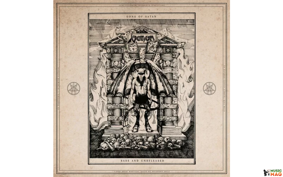 VENOM - SONS OF SATAN 2 LP Set 2020 (BMGCAT665DLP, LTD., Clear / Black) BMG/EU MINT (4050538411232)