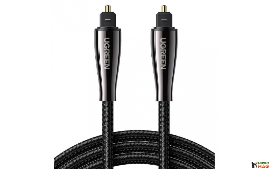 UGREEN AV108 Toslink-Toslink Optical Pro Audio Cable Braided, 1.5 m 70895
