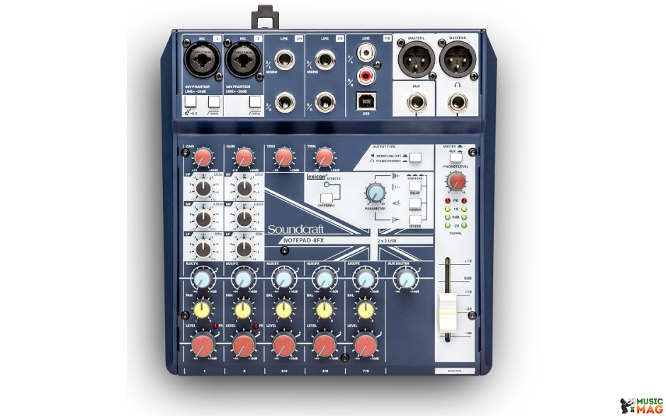 SOUNDCRAFT Notepad-8FX