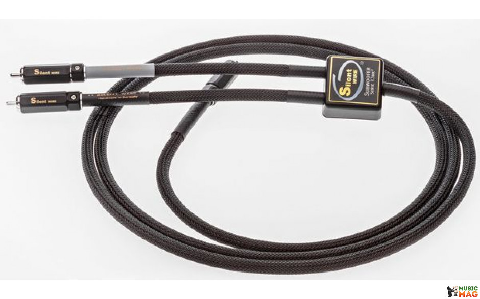 Silent Wire Serie 32 mk2 Subwoofercable 3м