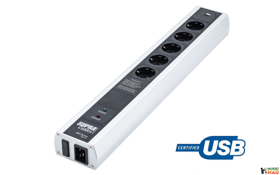 SUPRA MAINS BLOCK MD05DC-16-EU/SP USB-A/C