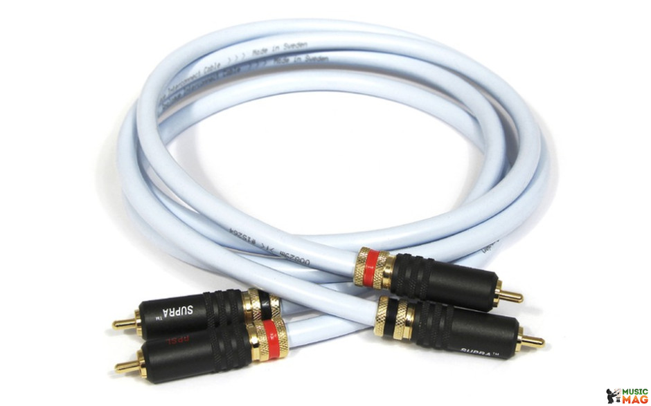 SUPRA EFF-ISL AUDIO PAIR 1M
