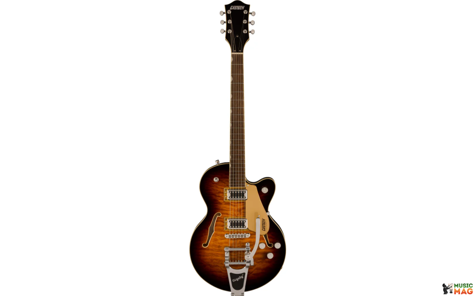 GRETSCH G5655T-QM ELECTROMATIC CENTER BLOCK JR. SINGLE-CUT QUILTED MAPLE WITH BIGSBY SWEET TEA