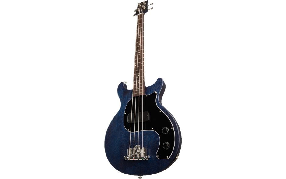GIBSON LES PAUL JUNIOR TRIBUTE DC BASS BLUE SATIN