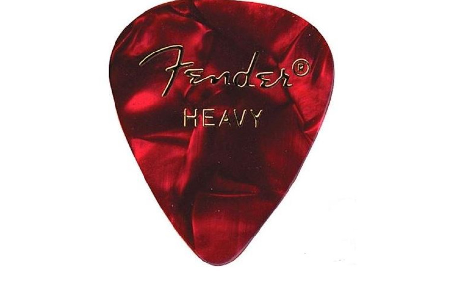 Fender 351 PREMIUM CELLULOID RED MOTO HEAVY