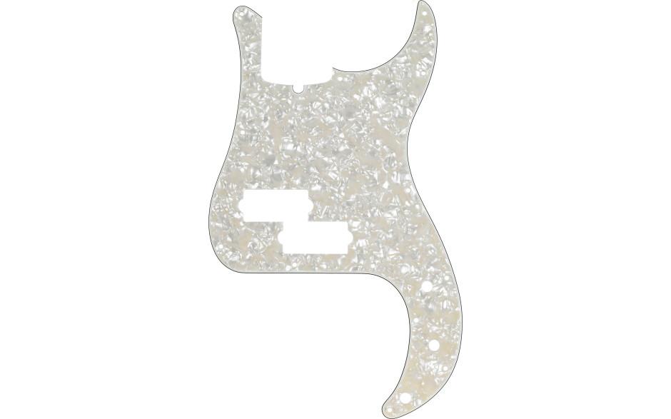 FENDER PICKGUARD FOR STANDARD PRECISION BASS 13-HOLE MODERN-STYLE WHITE PEARL