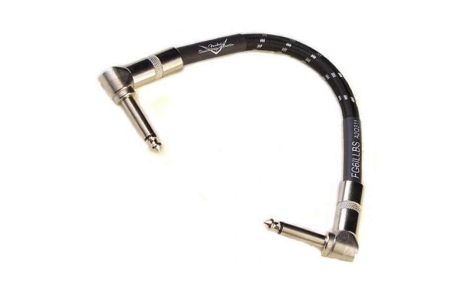 FENDER CUSTOM SHOP PERFOMANCE SERIES CABLE 6" BLACK TWEED