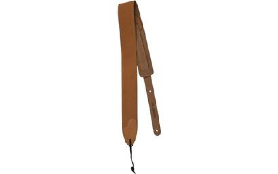 FENDER 2 1/2 F SUEDE EL GUITAR STRAP TAN