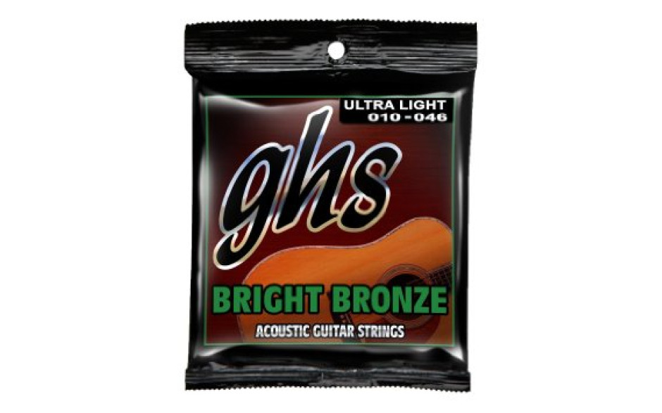 GHS STRINGS BRIGHT BRONZE SET