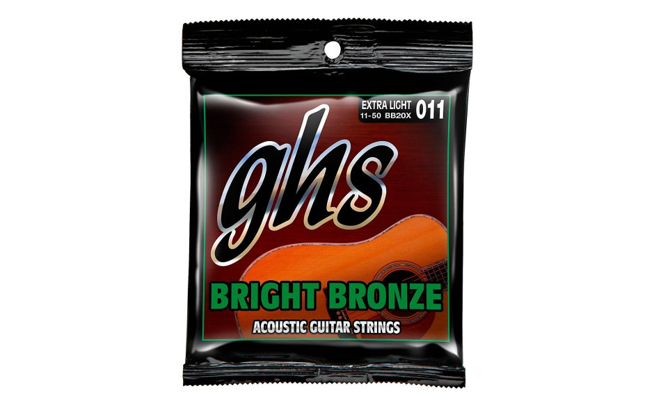 GHS STRINGS BB20X BRIGHT BRONZE