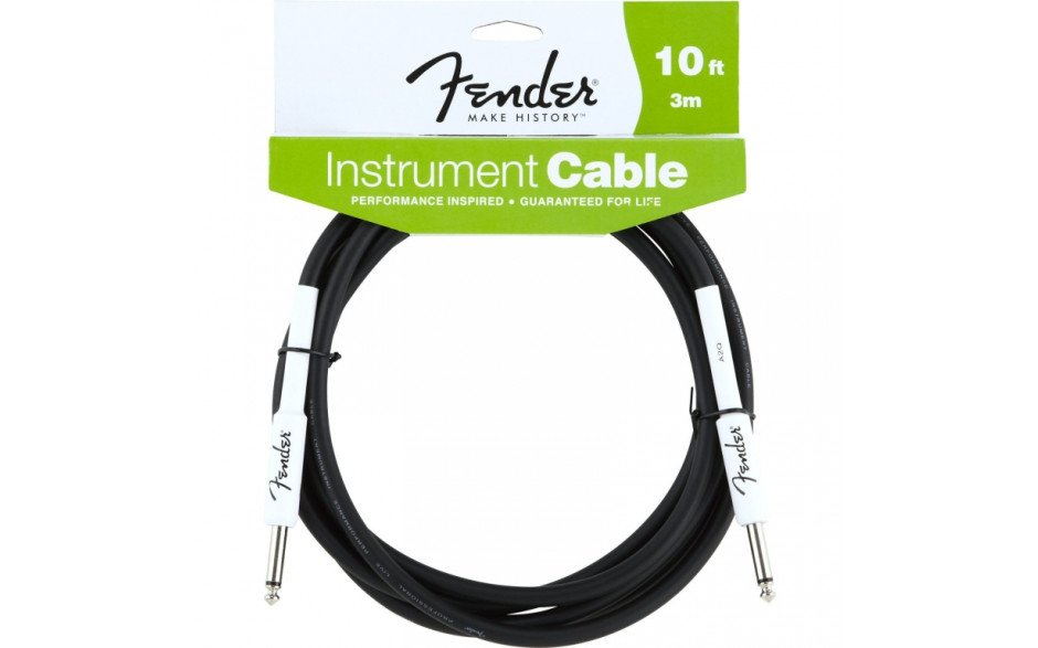 FENDER PERFORMANCE CABLE 10 BK