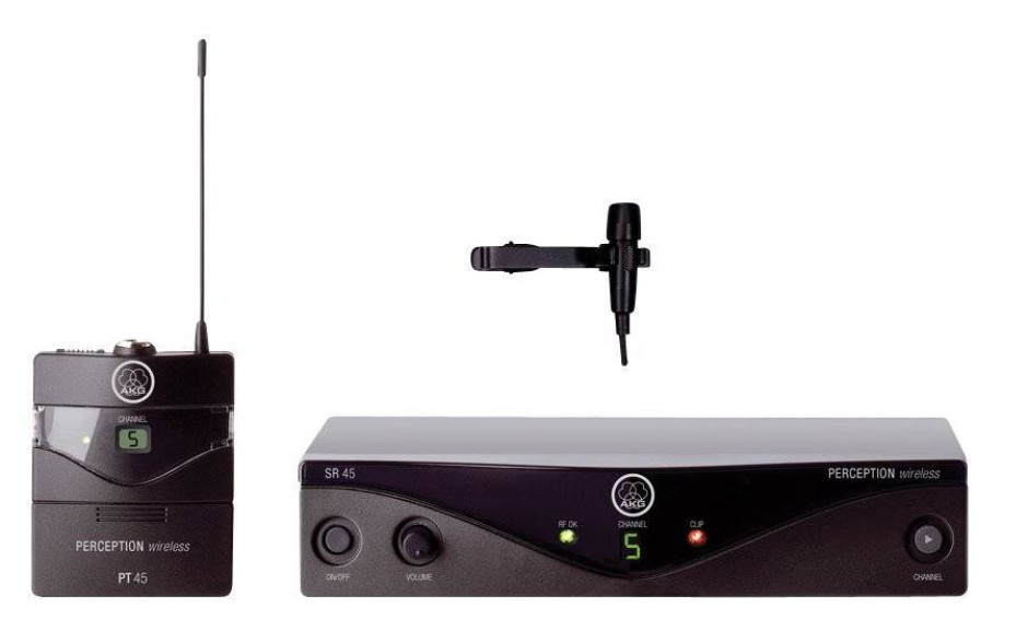 AKG Perception Wireless 45 Pres Set BD B2 (774.100 - 777.900)
