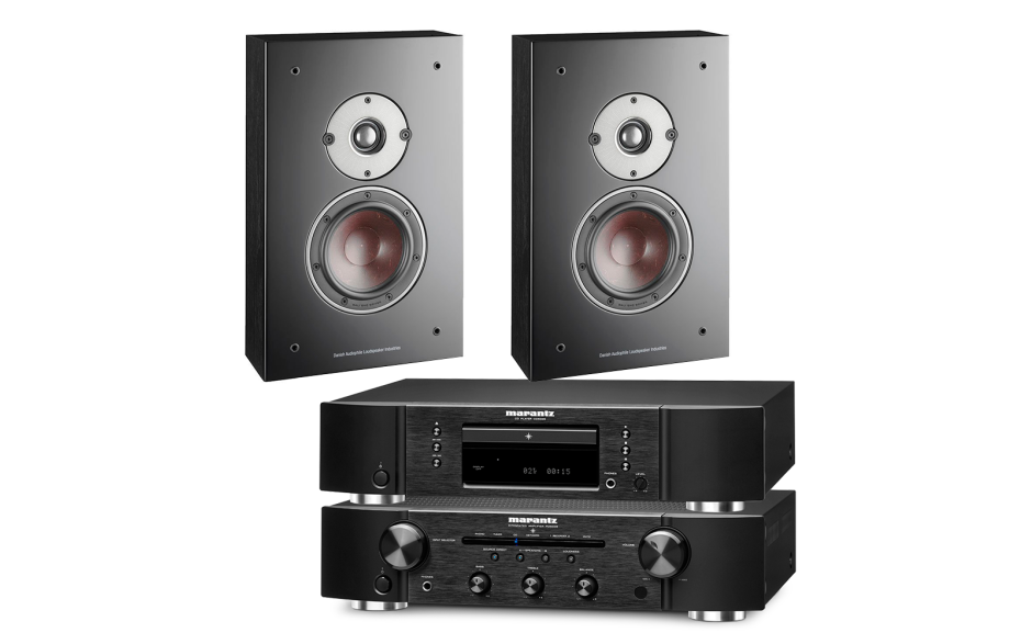 Marantz CD5005+Marantz PM5005+DALI Oberon ON-WALL
