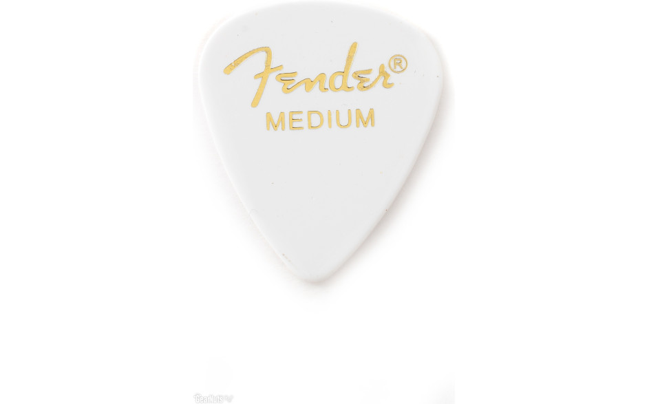 Fender 351 CLASSIC CELLULOID WHITE MEDIUM 098-0351-380