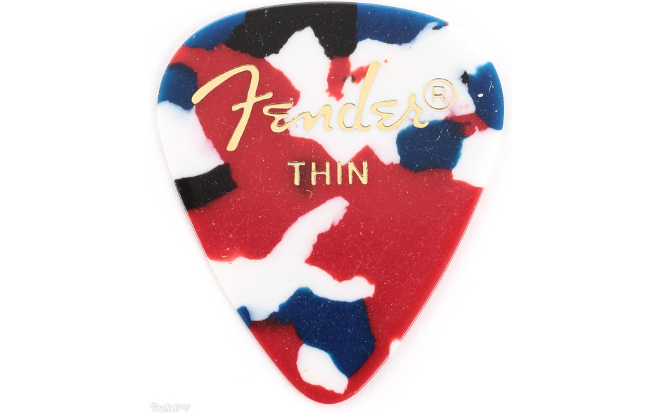 Fender 351 CLASSIC CELLULOID CONFETTI THIN 098-0351-750