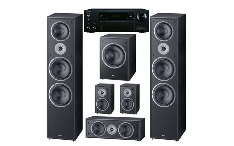 Onkyo TX-NR575E + Magnat Monitor Supreme 2002/102/center252/sub 202A