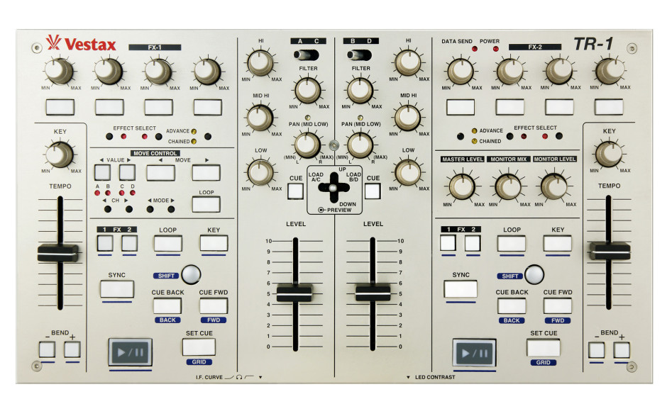 Vestax TR-1 Silver