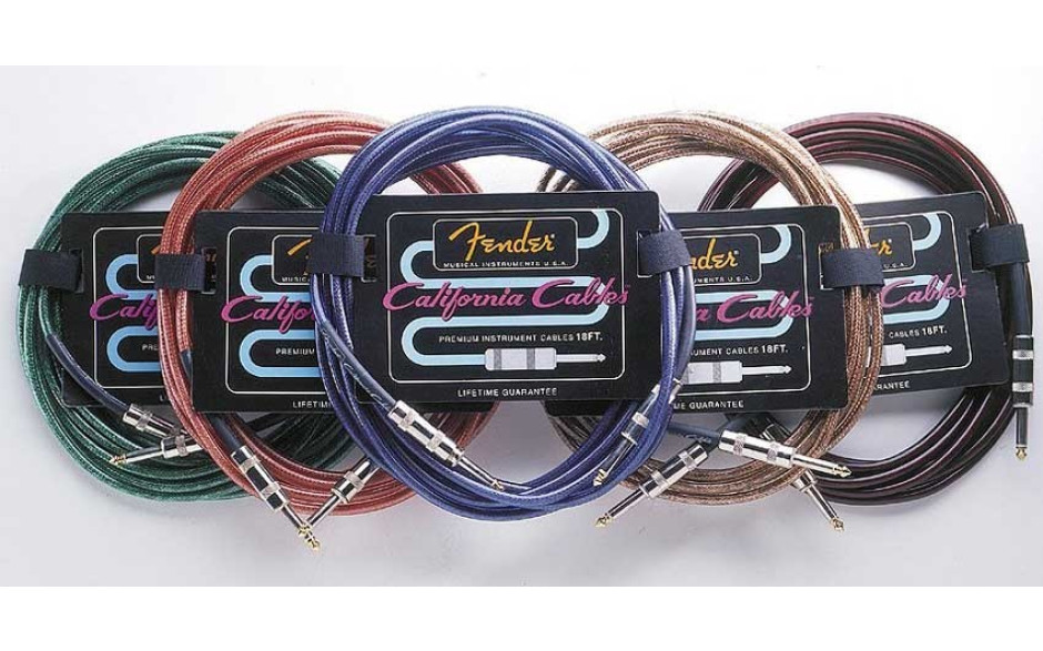 FENDER CALIFORNIA CLEARS 18 CABLE LPB