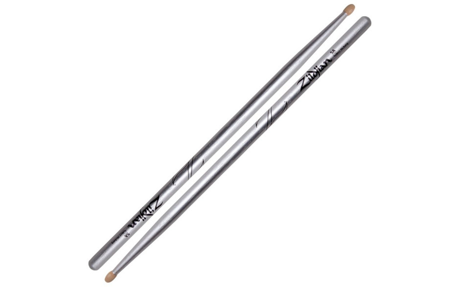 ZILDJIAN 5A CHROMA SILVER METALLIC