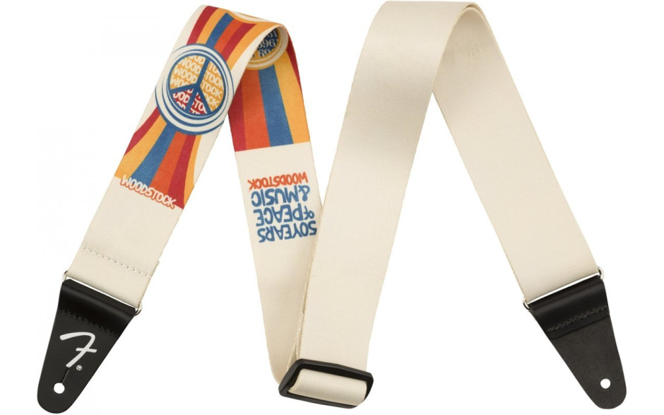 FENDER WOODSTOCK STRAP, PEACE