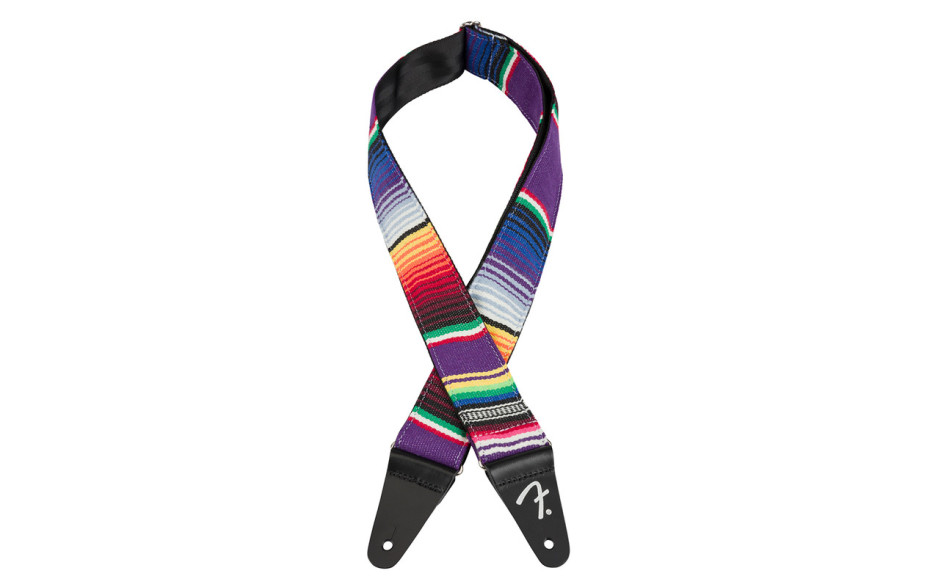FENDER 2" SERAPE STRAP PURPLE MULTI
