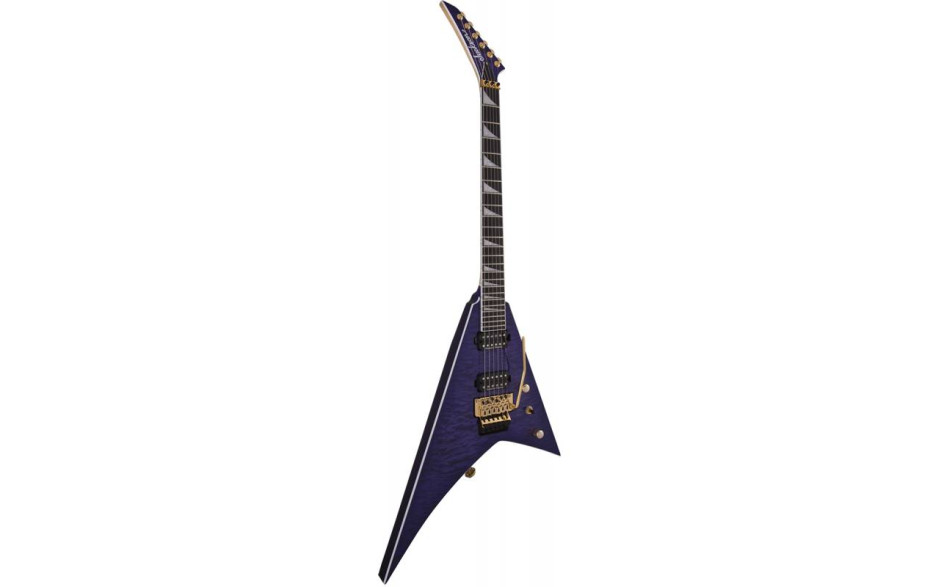 JACKSON PRO SERIES RR24Q EBONY FRETBOARD TRANS PURPLE