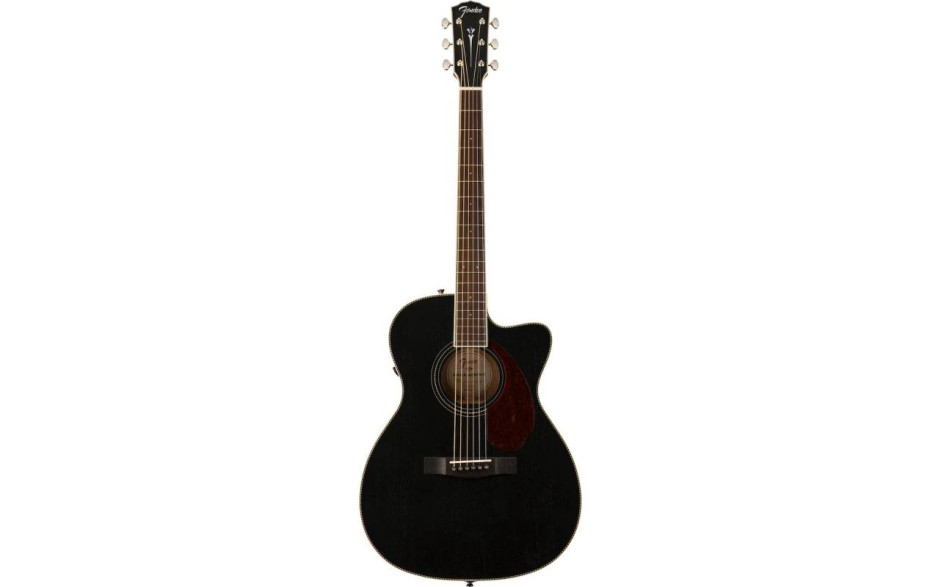 FENDER PM-3CE TRIPLE-O MAHOGANY BLACK TOP LTD
