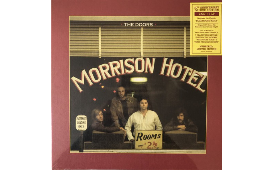 DOORS - MORRISON HOTEL LP + 2 ÑD Set 1970/2020 (R2 627602, LTD.) RHINO/EU MINT (0603497847600)