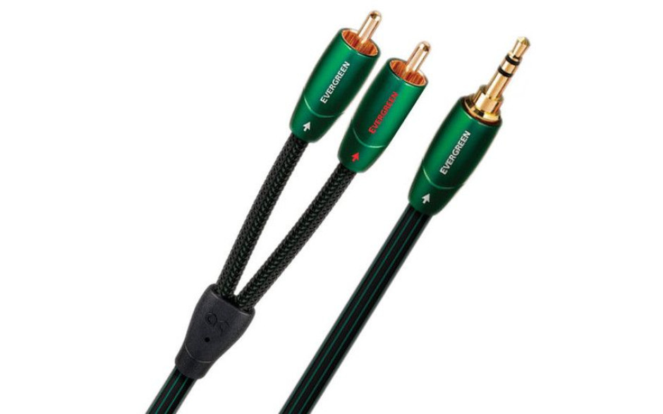 AUDIOQUEST 0.6m EVERGREEN 3.5mm > RCA