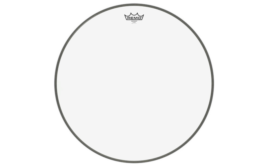 REMO EMPEROR® CLEAR BASS DRUMHEAD, 20"