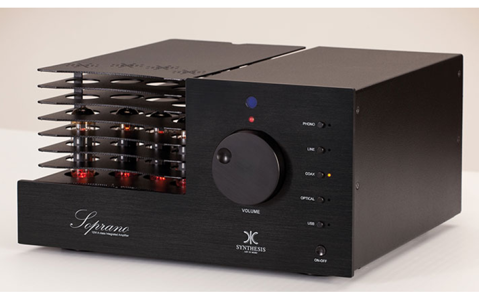 Synthesis SOPRANO lntegrated stereo tube amplifier Black