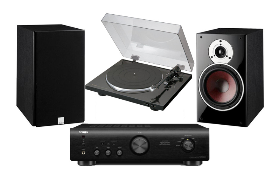 Denon PMA-520 AE + Denon DP-300F + DALI Zensor 3